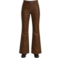 Handmade Brown Flared Leather