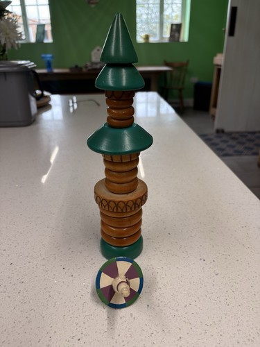 Vintage wooden toy - wooden,