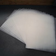 Plastic Mesh Canvas Sheets