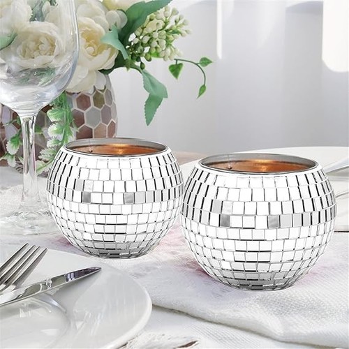 Disco glass tea - disco, candle