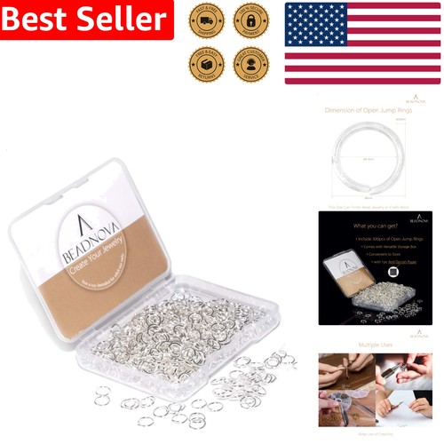 Jump rings 6mm silver - jump,