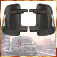 Ducato Boxer Jumper 06 - 22 Right + Left Arm Flashing Mirror Case + Flashing