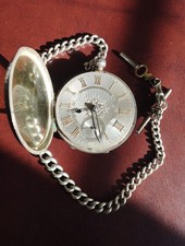 English solid silver full