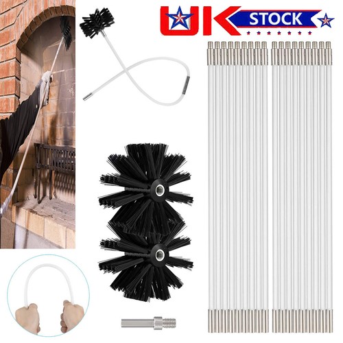 Chimney cleaning brush dryer - cleaning,