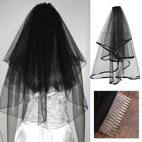 Black wedding gothic halloween - gothic,