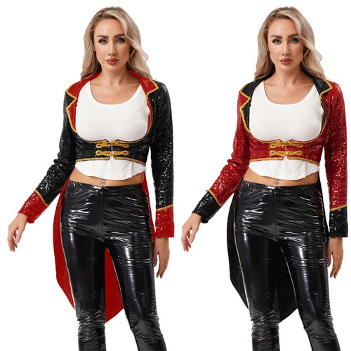 Women sequin circus - circus, ringmaster