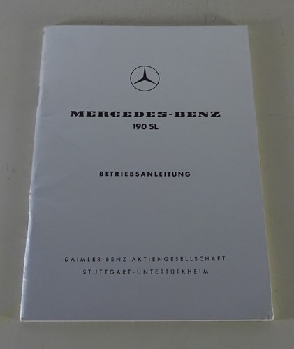 Mercedes benz 190 roadster - 190, sl