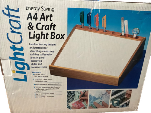 Lightcraft light box wood - a4,