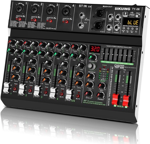 Sikuing channel audio mixer - channel,
