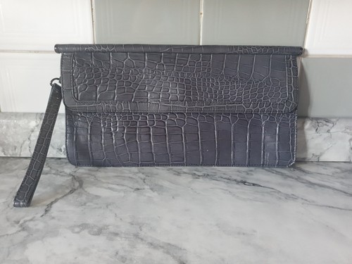 Womens grey leather reiss - womens,