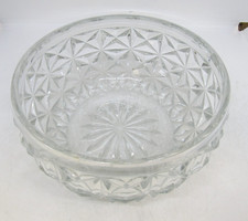 Vintage Clear Cut Glass Fruit