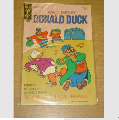 Donald duck 133 - donald, gold