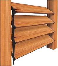 Iron Louver Blinds & Shutter System - Hardware Kit (Designed for use of up