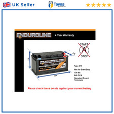 Battery fits FIAT DUCATO DINO