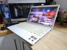 Sony VAIO VPCEE2E1E AMD 2.1Ghz 240GB SSD 8GB RAM Win 7 Webcam HDMI 15.6" Laptop