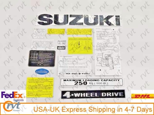 Suzuki 413 samurai decals - suzuki,