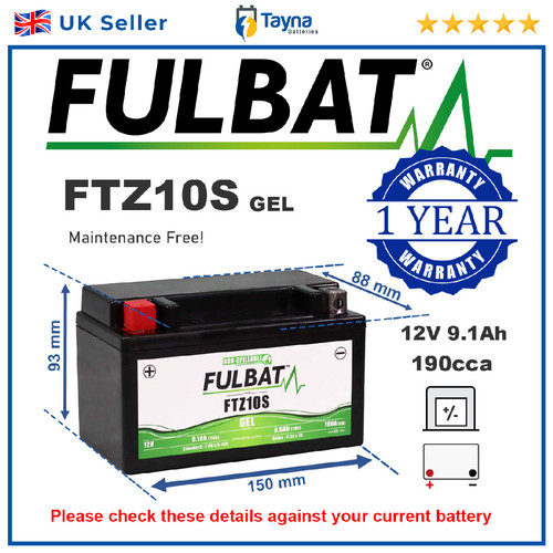Ftz10s gel fulbat motorcycle - ftz10s,