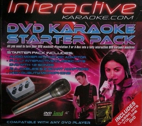 Interactive dvd karaoke - dvd,