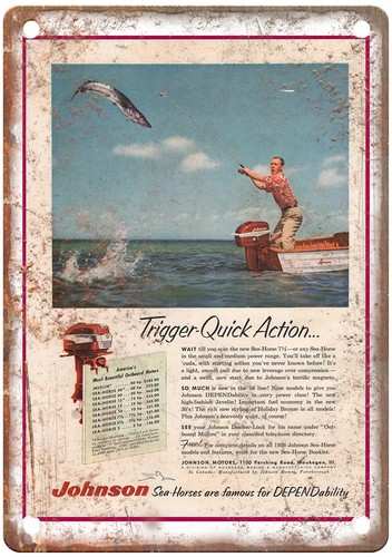 Vintage 1956 johnson - vintage,