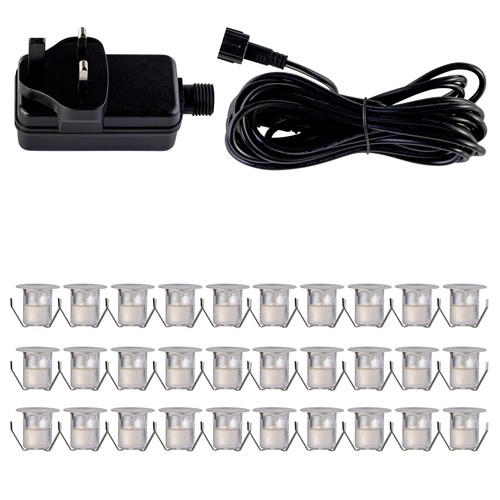 Set 30mm ip67 round - set,