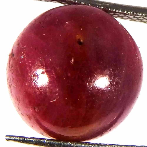 25cts100 natural ruby round - 11.25cts100%natural,