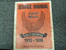 1995 1996 Harley Davidson Fat Boy Softail FLSTF Motorcycle Service Repair Manual