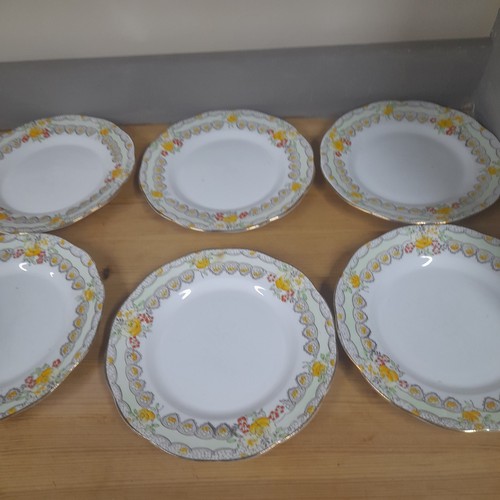 Vintage salisbury tea plates - vintage,