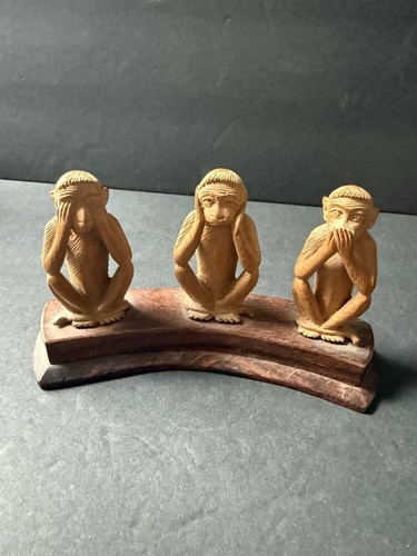 Handcarved three wise - handcarved,