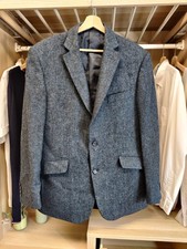 M&S SIZE 42R BLUE SUIT JACKET