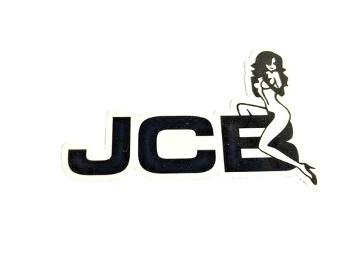 Jcb lady vinyl stickers - ,