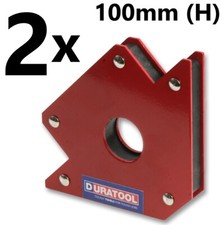 2x Large Welding Magnets Square Welder Holder Fix Arrow Clamp 45° 90° 135° 50lb