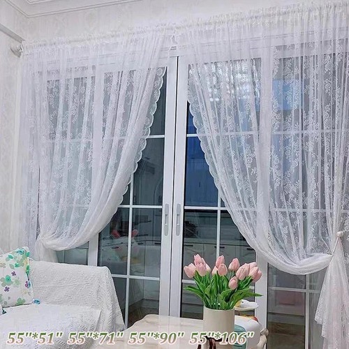 Pair patio lace sheer - patio,