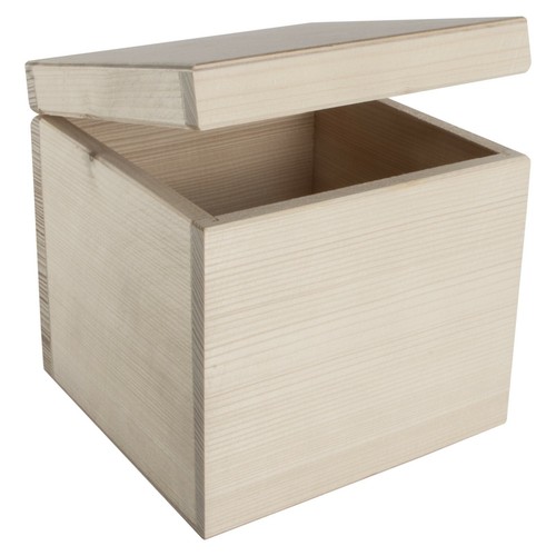 Plain wooden cube cd - plain,