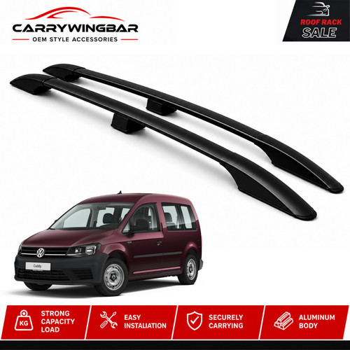 Roof side rails for - side, caddy
