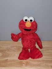 2011 Sesame Street Elmo Giggling / Laughing Plush Toy – 13” – Hasbro