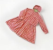 Oilily Vintage Red Check Coat