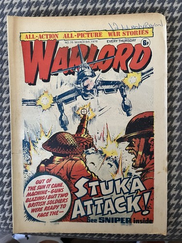 Warlord comic march - comic, no#