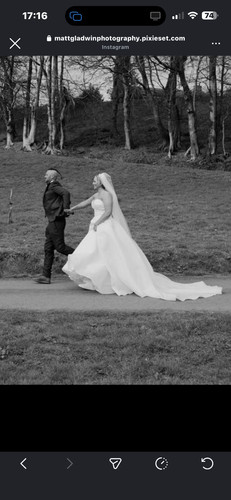 Strapless ivory wedding - strapless,