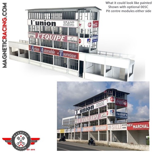 Scalextric slot car pit - slot,