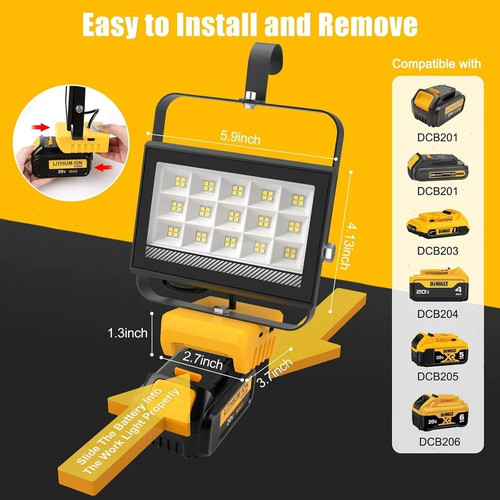 60w led work - led, light