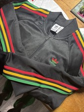 adidas Originals Rasta Tracksuit Jacket size L,pants Size M