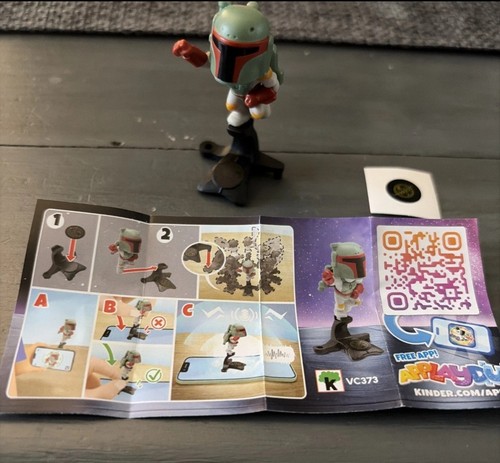 Kinder egg star wars boba - kinder,