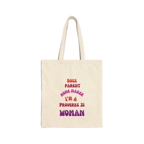 Boss chick cotton canvas tote - chick,