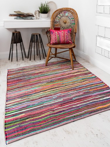 Rag rug rainbow - rag,
