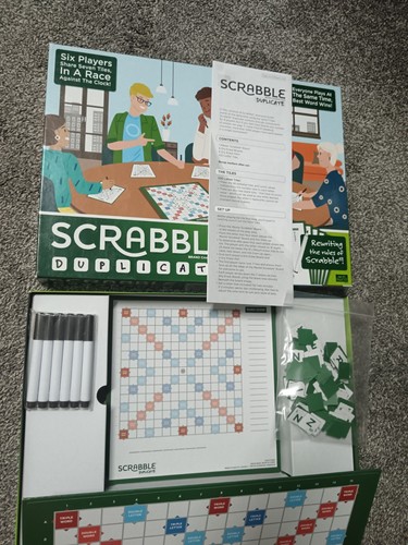 Scrabble duplicate game - scrabble,