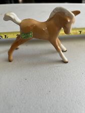 Palomino Foal Colt Filly Horse Figurine Statue Beswick Sticker oval mark England