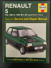 Renault 5 Feb 1985 - 1996 (B