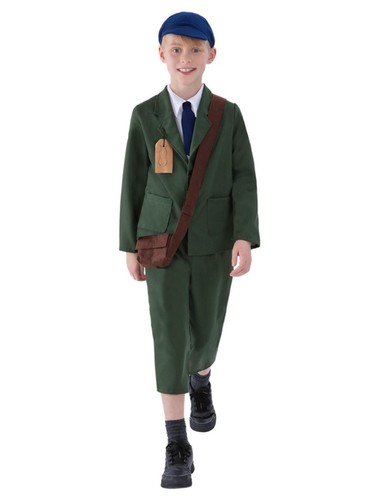 Boys ww2 schoolboy - boys, costume
