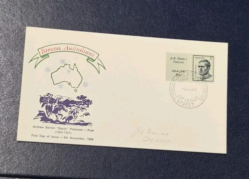 1968 november fdc famous - 6,