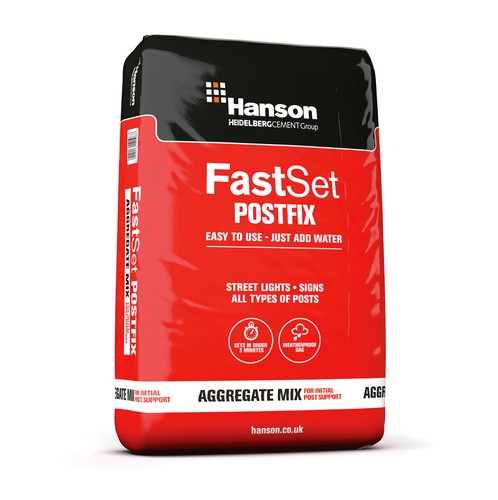 20kg hanson fast set - fast, ready
